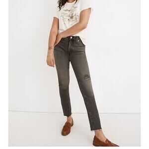 Madewell Perfect Vintage Jean Gray size 25 / 0